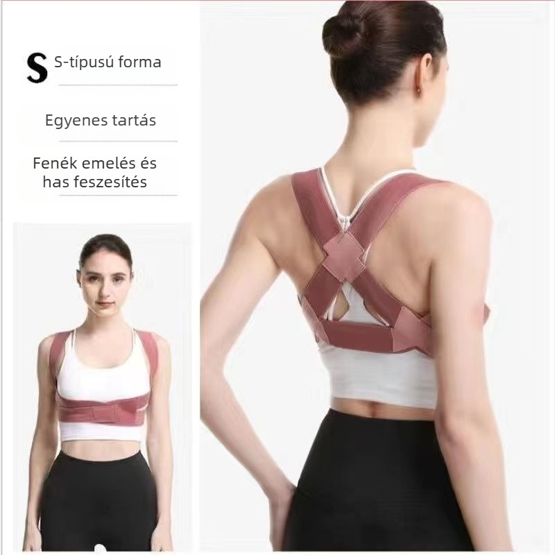 Púpos háti ortézis felnőtteknek, láthatatlan gerinc ortézis belső váll ortézis műtermékkel