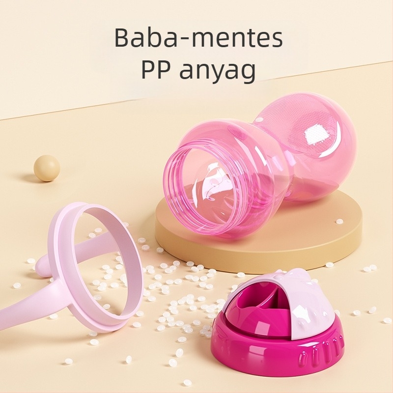 Határokon átnyúló külkereskedelem, forró eladású baba fogantyúval, pp anyagból készült szívópohár, közvetlen ivópohár, ivópohár, cseppálló