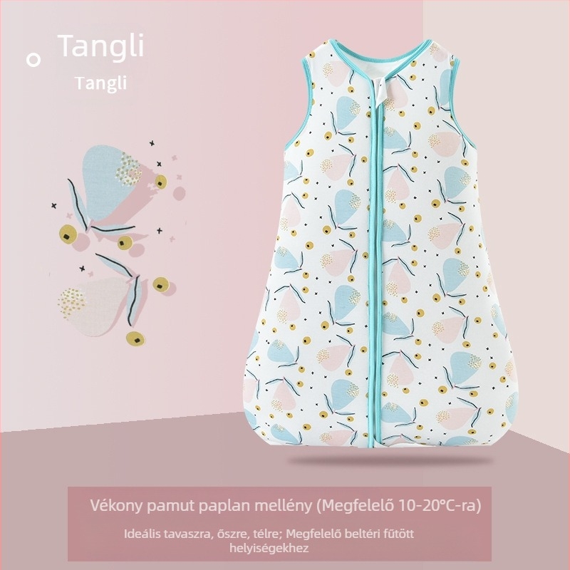 Határokon átnyúló CPC tavaszi és őszi újszülött termékek baba rúgásbiztos paplan tiszta pamut pamut gyermek mellény A osztályú baba hálózsák