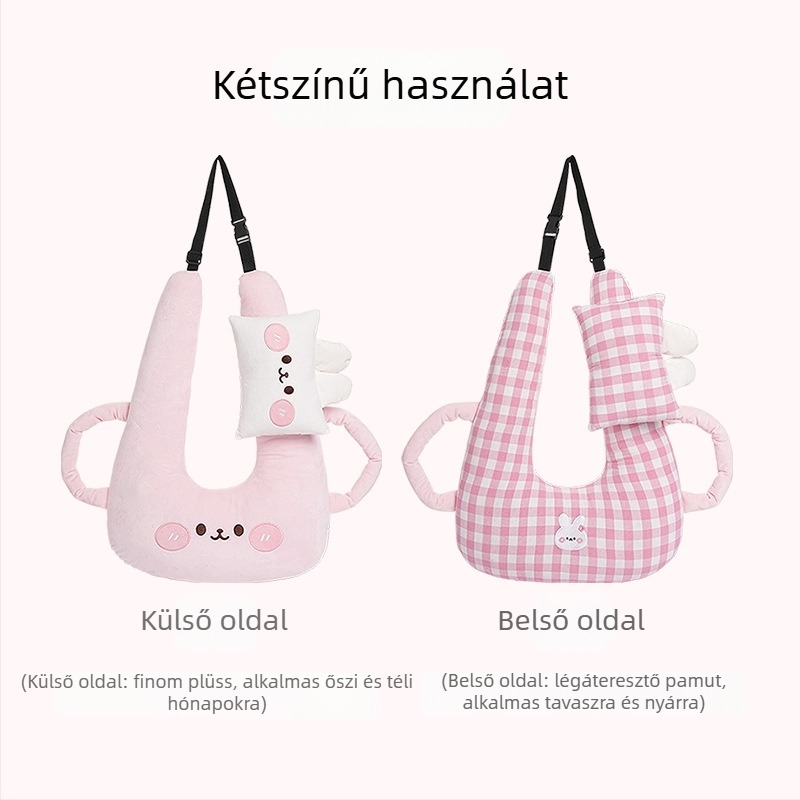 Rajzfilm autó fejtámla kreatív gyermek autó hosszú távú alvás műtárgy nyakpárna párna négy évszak univerzális alvópárna