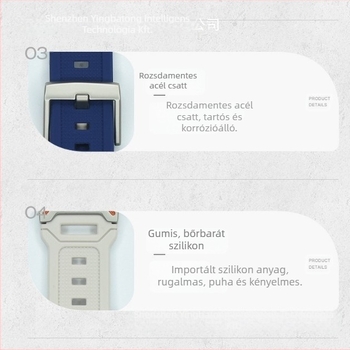 Apple Watch szíjhoz alkalmas: iWatch Ultra Titanium Buckle Silicone Explorer Apple S10 óraszíj