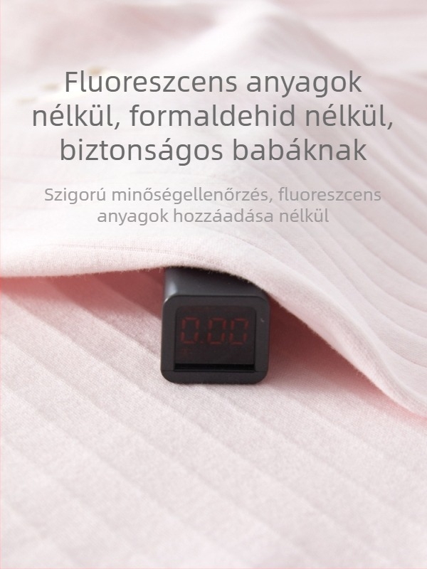 Újszülött baba pillangó all-in-one csont nélküli ruhák tavaszi és őszi tiszta pamut újszülött szerzetesi ruhák mászóruhák tépőzáras babaruhák