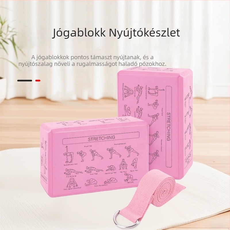 Jógatégla 120g speciális nagy sűrűségű kezdő gyermek jóga stúdió segédeszköz tánctégla habtégla