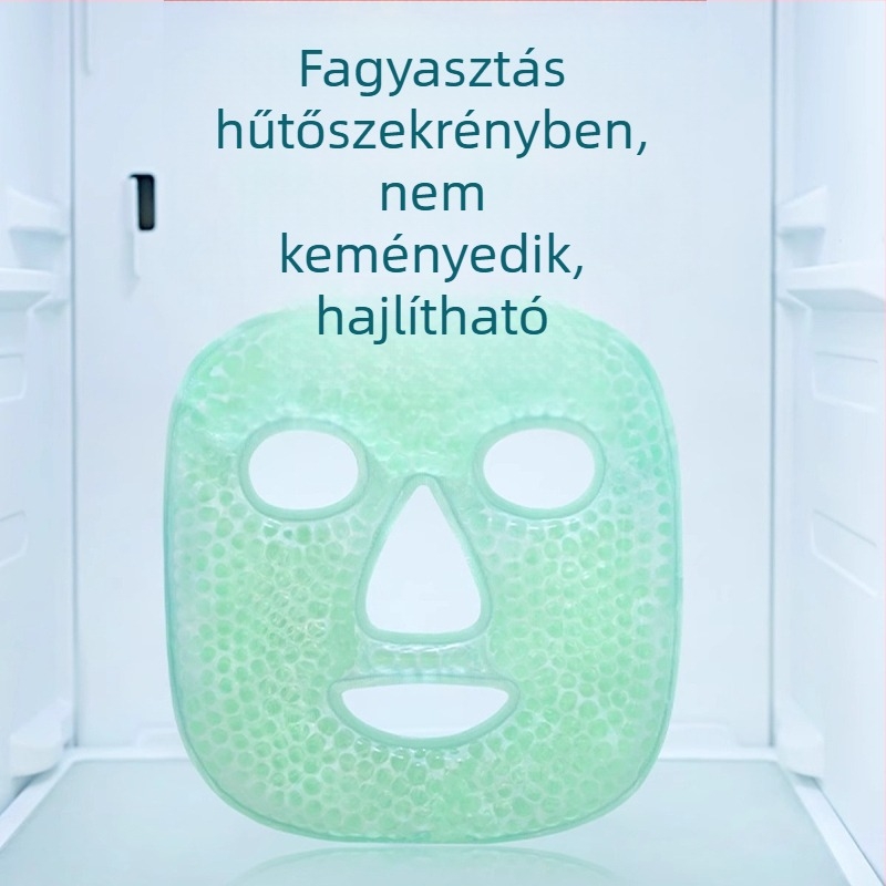 Jeges borogatásmaszk Hideg borogatás Szemmaszk Jégzsákos arcmaszk Műtét utáni felépülés Műtárgy Forró borogatás Teljes arcra való hűsítő pamut arcmaszk