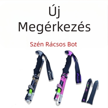 Nagykereskedelmi Paceleader Carbon összecsukható túrabot hegymászó felszerelés