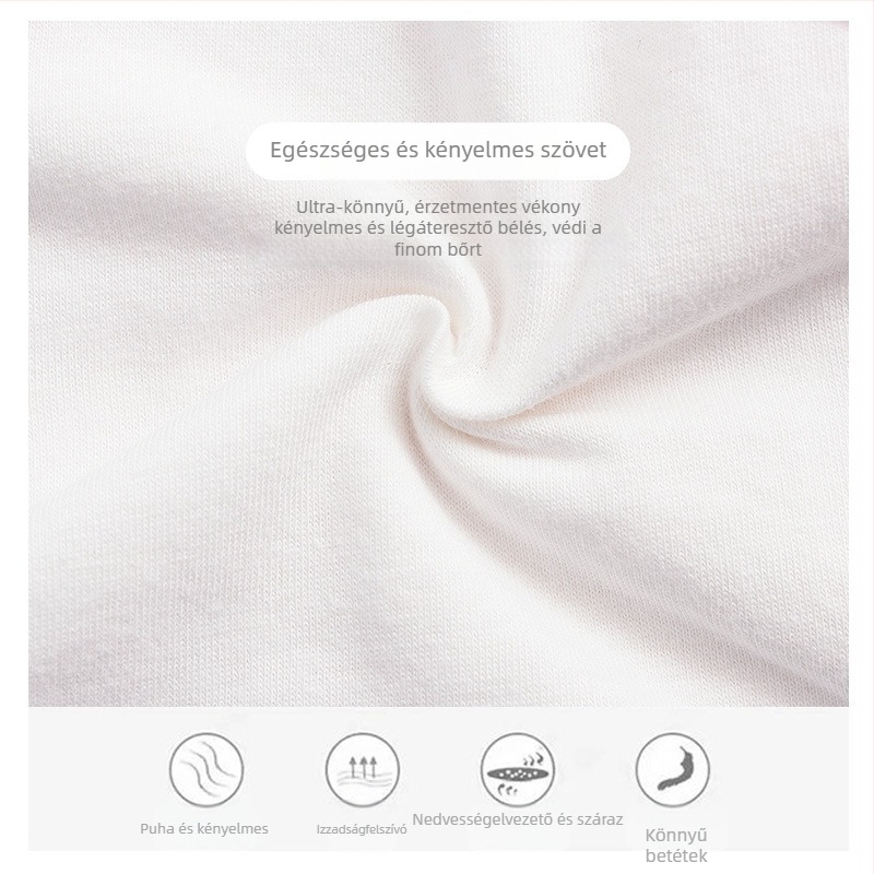 Tiszta pamut kétrétegű fejlesztő mellények lányoknak, négyszínű rajzfilmfigurás csőfelső idősebb gyermekeknek, általános iskolásoknak és alsó tagozatos diákoknak.