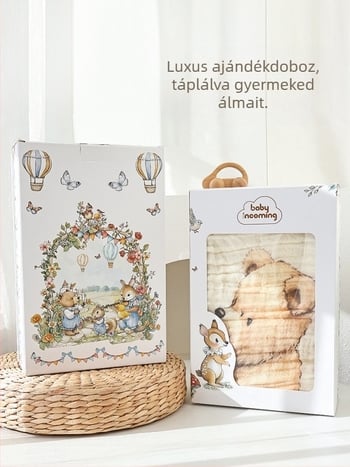 Újszülött géz fürdőlepedő hatrétegű bambusz pamut babatakaró négy évszak univerzális nagy méretű nedvszívó baba fürdőlepedő