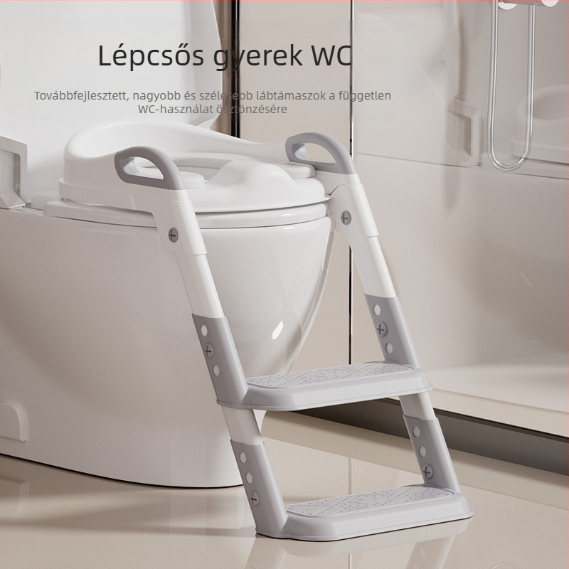 Lépcsős gyermek WC, lépcsős férfi és női baba WC, összecsukható lépcsőszék, háztartási gyermek csúszásgátló lépcső
