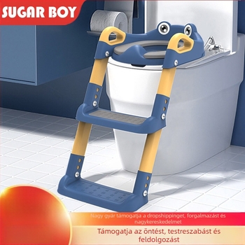 Gyerek WC lépcső WC kiegészítő műtárgy fiúknak és lányoknak állítható lépcsős gyermek WC