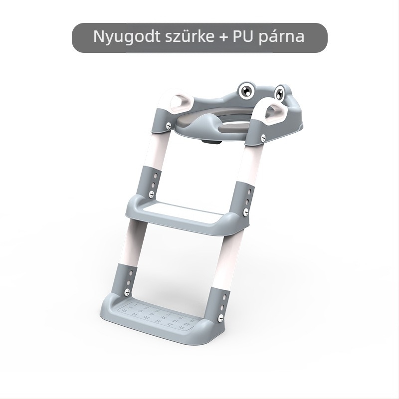 Gyerek WC lépcső WC kiegészítő műtárgy fiúknak és lányoknak állítható lépcsős gyermek WC