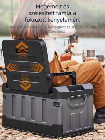 Tárolódoboz Autó csomagtartó Autó kültéri kempingezés Összecsukható tárolódoboz Alapvető kellékek az autóban Határokon átnyúló népszerű termék