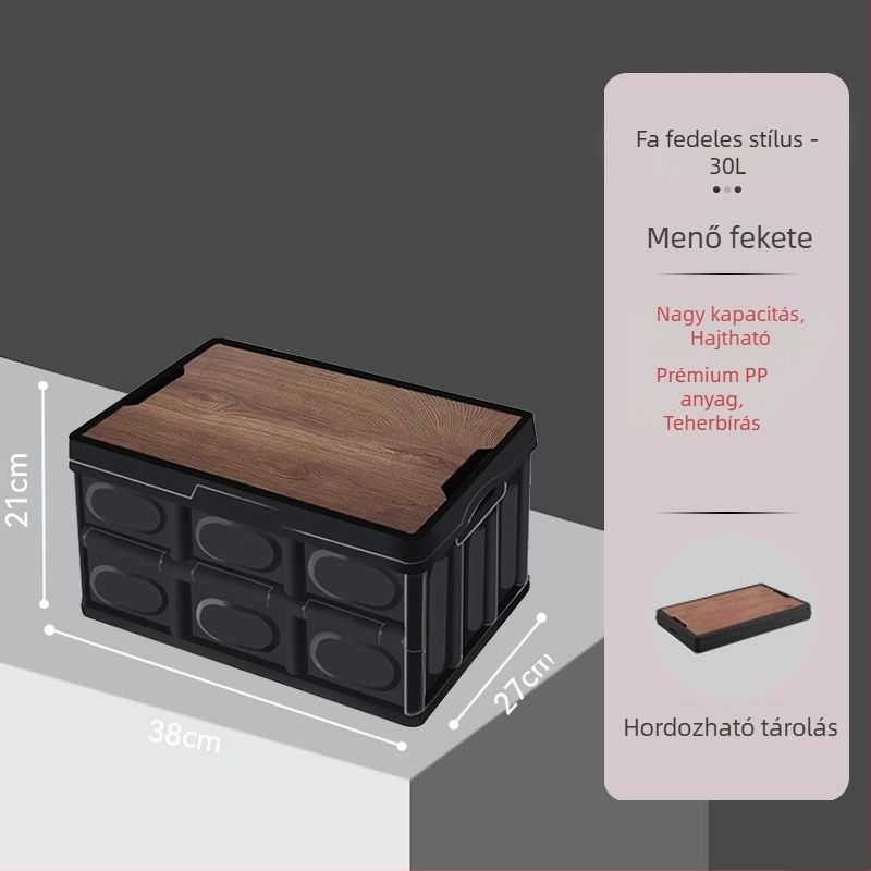 Tárolódoboz Autó csomagtartó Autó kültéri kempingezés Összecsukható tárolódoboz Alapvető kellékek az autóban Határokon átnyúló népszerű termék