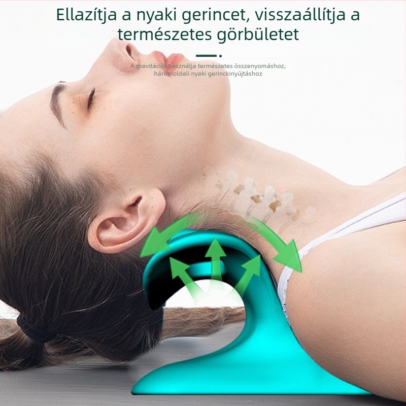 Nyakgerinc masszázspárna akupresszúrás párna húzófólia táska ortopédiai készülék gerinc nyak kotrógép fej-, váll- és nyakmasszírozó