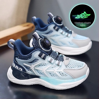 Hidrogénfelhő ízületes gyermekcipők fiú szandálok 2024 új nyári cipő lélegző Zhongda gyermek hálócipő