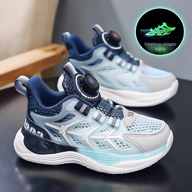 Hidrogénfelhő ízületes gyermekcipők fiú szandálok 2024 új nyári cipő lélegző Zhongda gyermek hálócipő