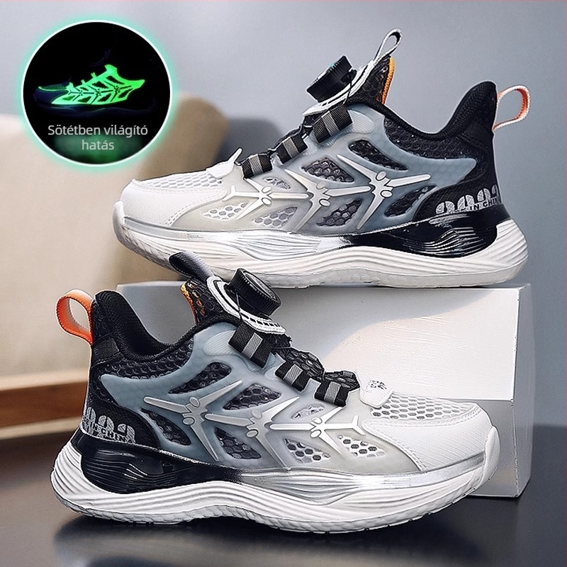 Hidrogénfelhő ízületes gyermekcipők fiú szandálok 2024 új nyári cipő lélegző Zhongda gyermek hálócipő