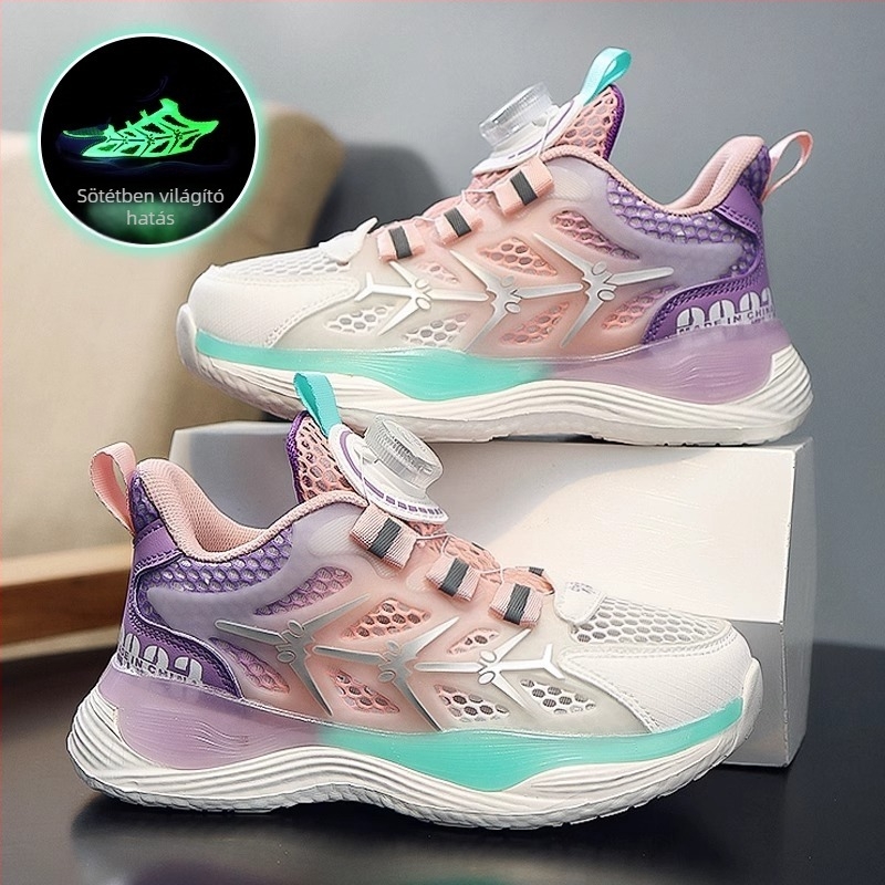 Hidrogénfelhő ízületes gyermekcipők fiú szandálok 2024 új nyári cipő lélegző Zhongda gyermek hálócipő