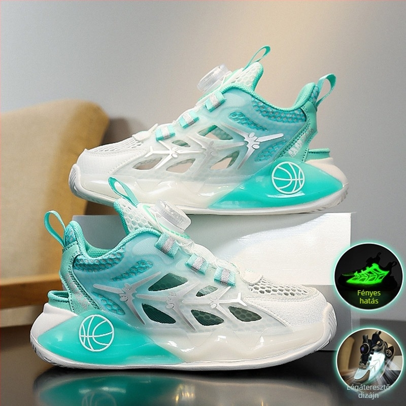 Hidrogénfelhő ízületes gyermekcipők fiú szandálok 2024 új nyári cipő lélegző Zhongda gyermek hálócipő