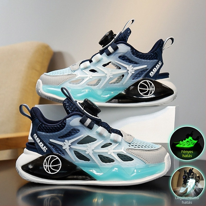 Hidrogénfelhő ízületes gyermekcipők fiú szandálok 2024 új nyári cipő lélegző Zhongda gyermek hálócipő