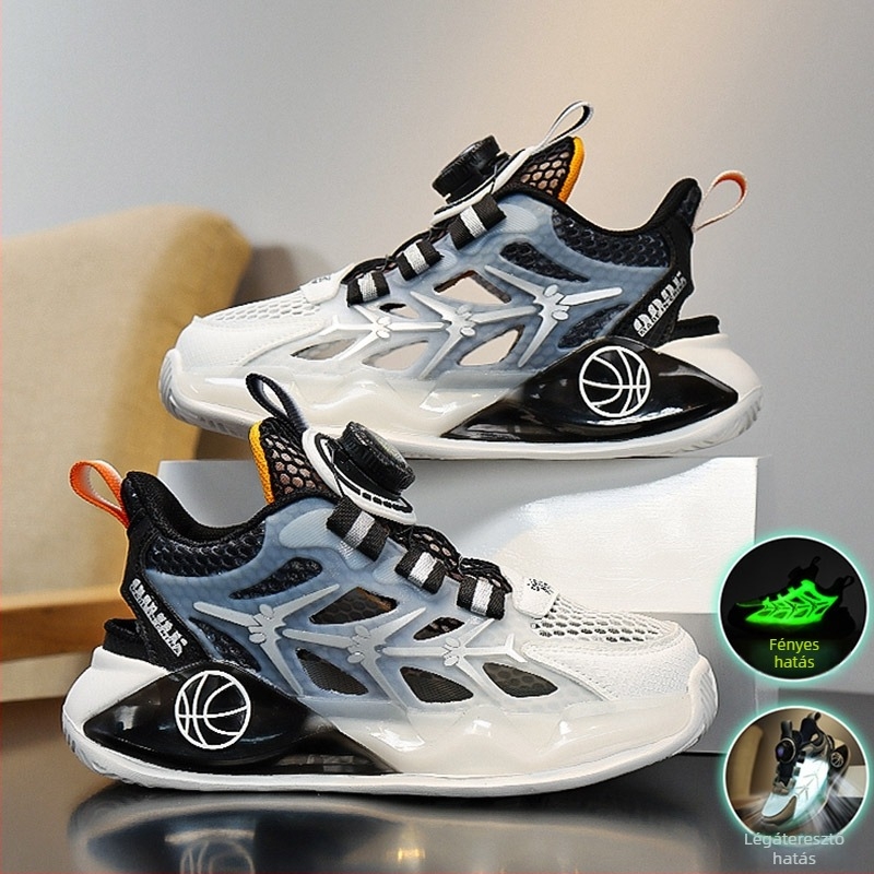 Hidrogénfelhő ízületes gyermekcipők fiú szandálok 2024 új nyári cipő lélegző Zhongda gyermek hálócipő