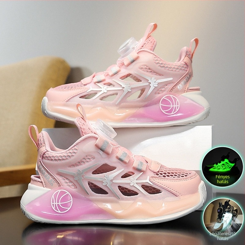 Hidrogénfelhő ízületes gyermekcipők fiú szandálok 2024 új nyári cipő lélegző Zhongda gyermek hálócipő