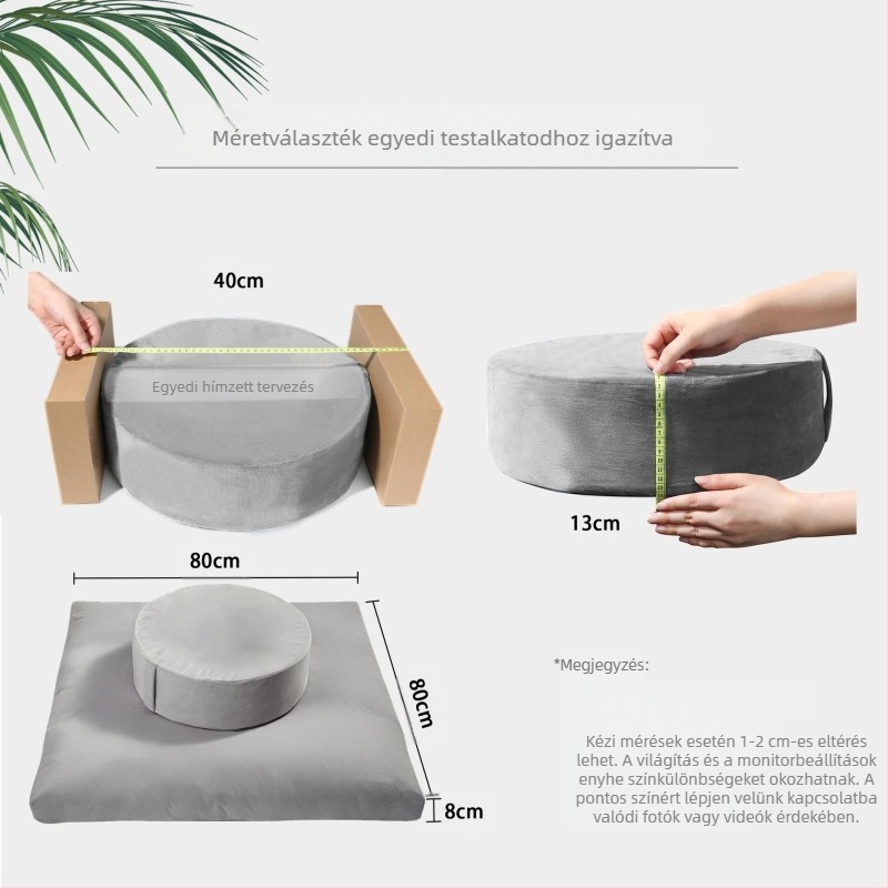 Hajdinahéjjal töltött jógapárna Zen meditációs meditációs párna kezdőknek jóga pózpárna párna terhes nőknek