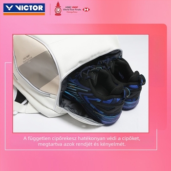 Új Wictor Victory Tour döntőjének emlékkiadása, Független Cipőraktár, Multifunkcionális, Nagy Kapacitású Tollaslabda Táska