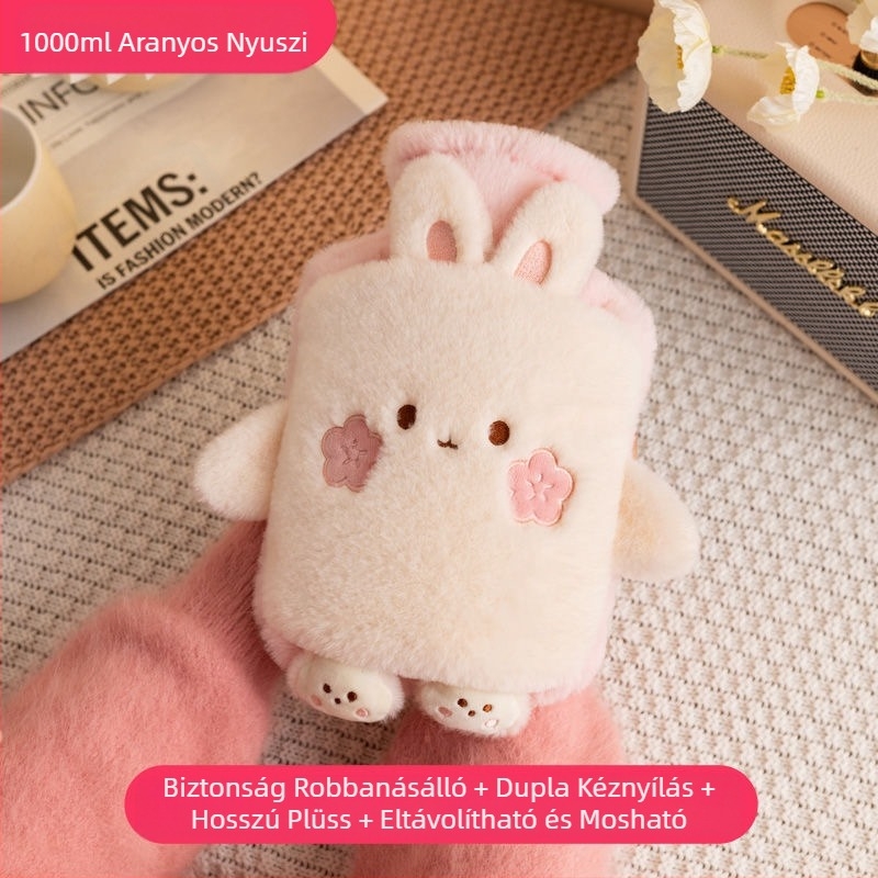 [Egy generációnyi haj] melegvizes zacskó víztöltés meleg has melegvizes zacskó meleg kéz kincs diák has aranyos plüss