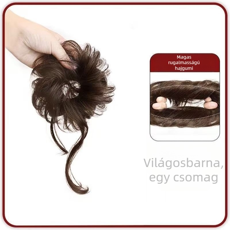 Húsgombóc fej szimuláció haj fogás fogás légkör érzés lánya rügy magas koponya felső korong haj bolyhos fokozatos szerződés korong haj műtárgy