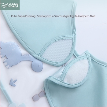 Babaköpeny étkezéshez, vízálló előke, baba rizstartó zseb, szennyeződésmentes nyári étrend-kiegészítő, vékony lányoknak való fordított öltözék, ősz és tél