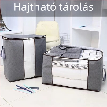 Vastag pamut takaró ruhatároló táska ruhakikészítő doboz takaró táska poggyásztáska mozgó csomagolás nagy táska