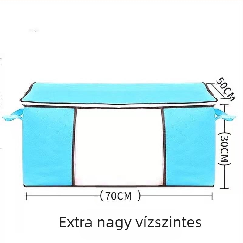 Vastag pamut takaró ruhatároló táska ruhakikészítő doboz takaró táska poggyásztáska mozgó csomagolás nagy táska
