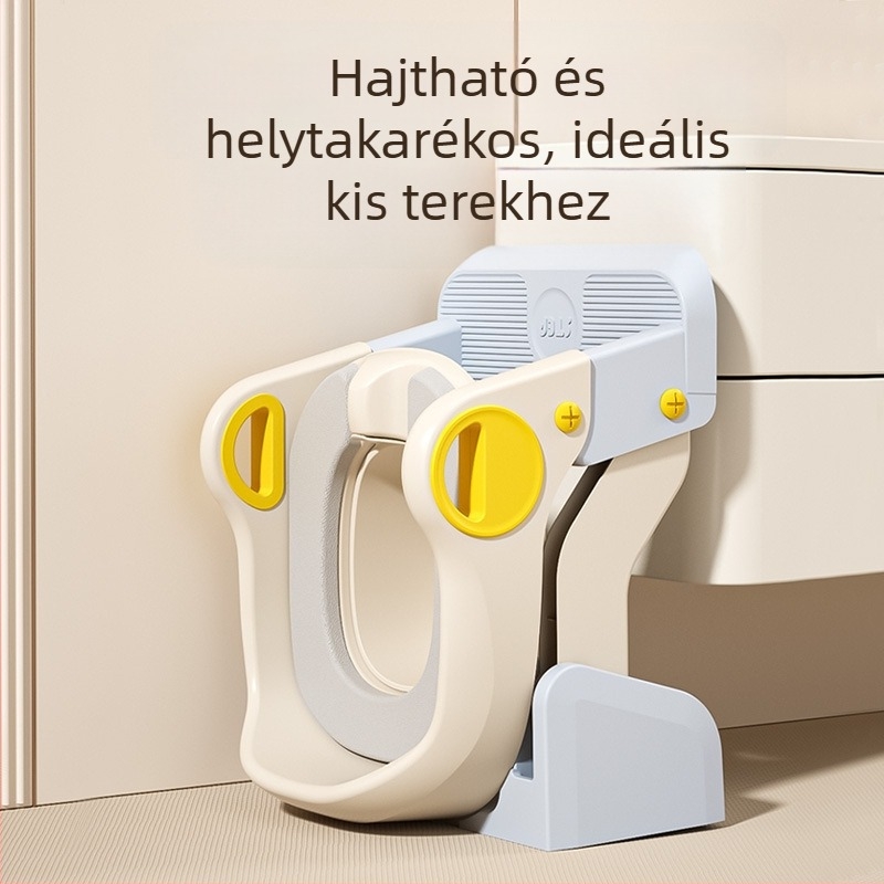 Gyerek WC-létra, Gyerek bili, Baba WC-szőnyeg, Csecsemő WC-ülőke párna, Biligyűrű, Bili tárolóhellyel, Bili