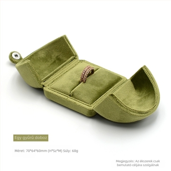 Karkötődoboz Dupla nyitású patenttal Bársony Gyűrűdoboz Páros Gyűrűdoboz Fülbevalódoboz Nyakláncdoboz Karkötődoboz