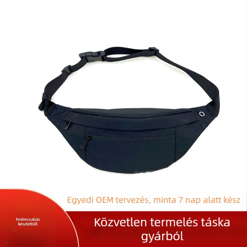 Sport övtáska Férfi és női utazási, sétálási, futási, túrázási, lovaglási, övtáska, mobiltelefontáska, kültéri válltáska, keresztpántos mellkastáska