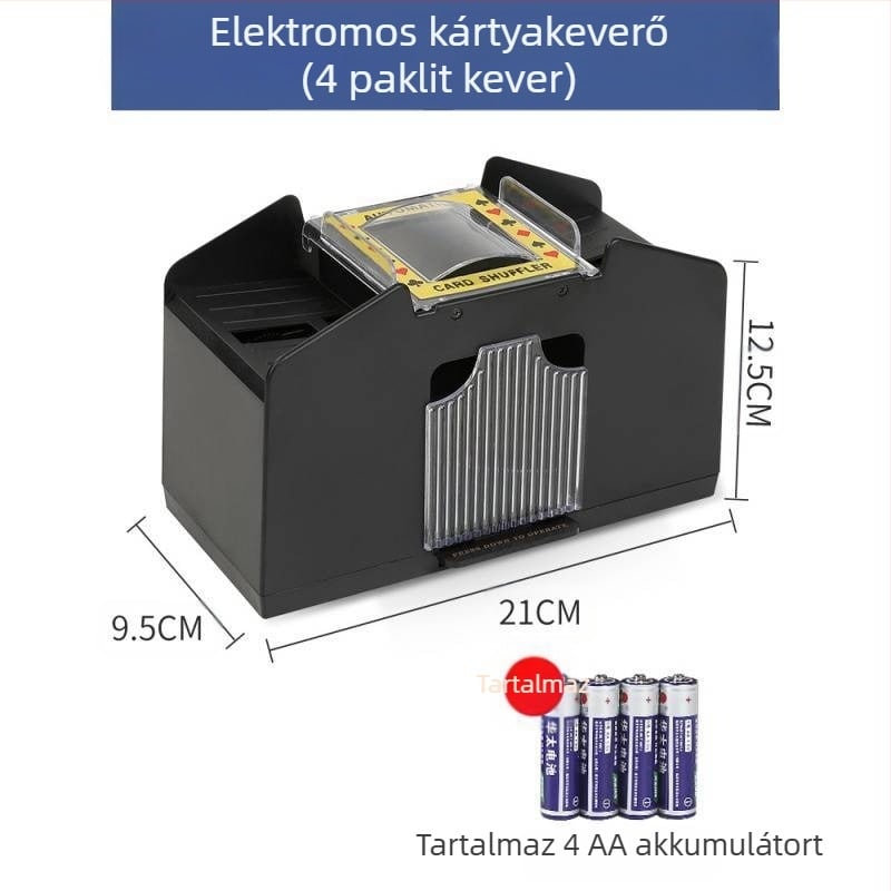 Kártyakeverő gép automata póker kártyakibocsátó gép kártyakeverő gép Texas póker elektromos csalásgátló többpáros mosható