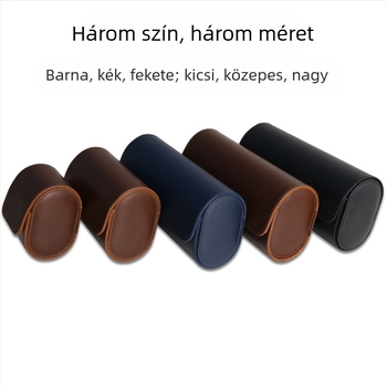 Kiváló minőségű PU bőr óradoboz egy-/dupla/hármas órákhoz, óratároló doboz, mechanikus órákhoz való porálló védőbőr doboz