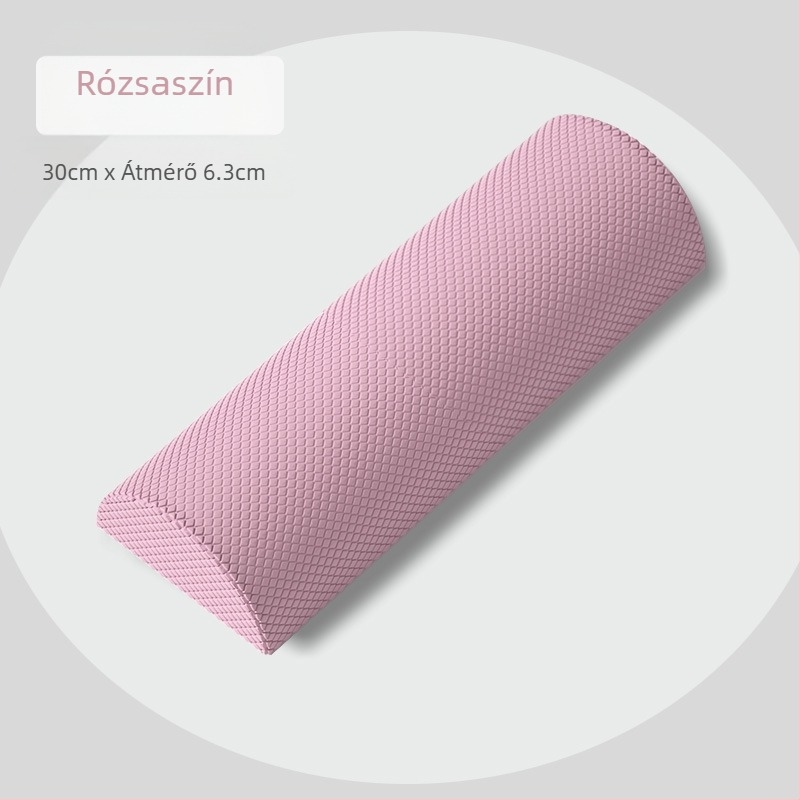 Félkör alakú jógaoszlop EVA álcázó féltengelyes relaxációs oszlop Balance Bar rombusz lebegőpontos fitnesz habszár Pilates oszlop