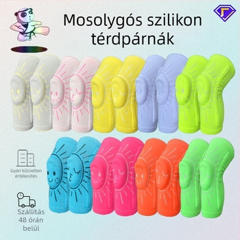 Gyermek szilikon sport térdvédő méhsejt ütközésgátló térd meleg lábvédő kosárlabda foci lovaglás táncpad