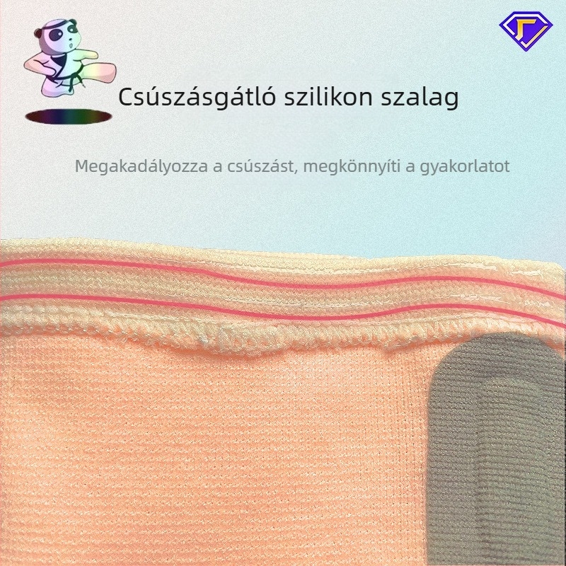 Gyermek szilikon sport térdvédő méhsejt ütközésgátló térd meleg lábvédő kosárlabda foci lovaglás táncpad
