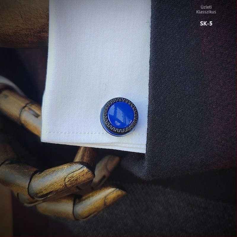 Férfi francia ing mandzsettagomb ajándékszett öltöny kiegészítők ing gombok formális üzleti sokoldalú mandzsettagombok könnycsepp alakú