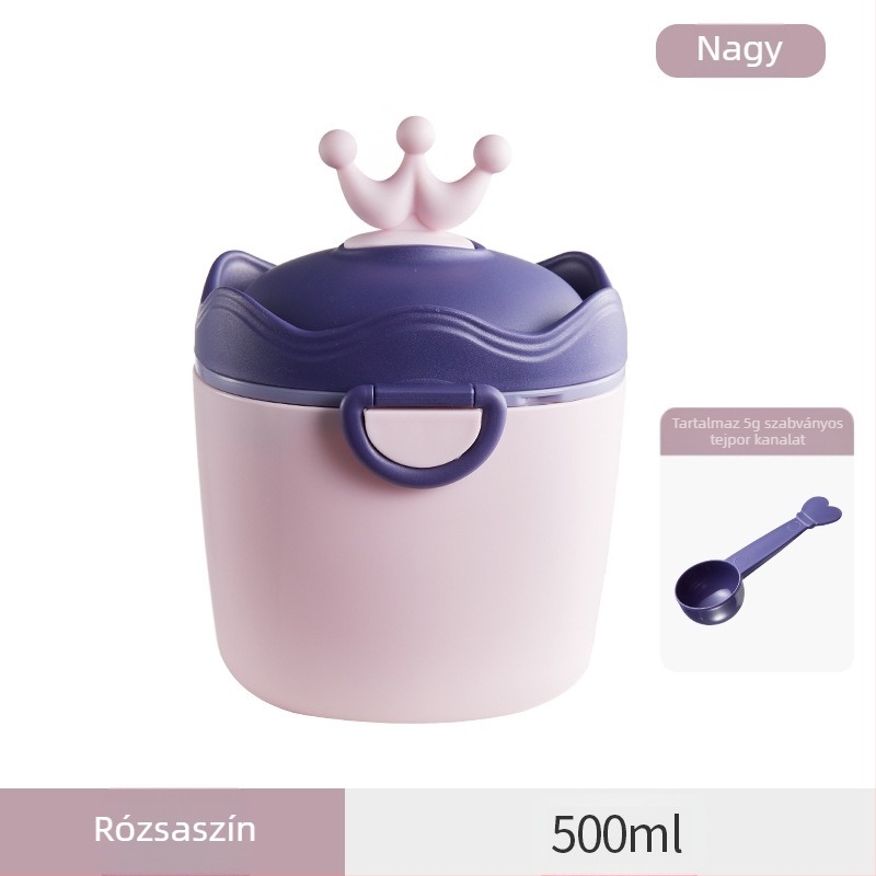 Baba tejpor doboz hordozható kimenő lezárt nedvességálló alcsomagoló doboz kiegészítő élelmiszerdoboz rizs nink snackek nagy kapacitású tárolóedény