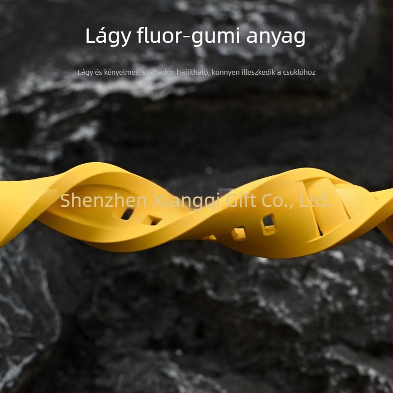 Explosions univerzális gyorskioldású fluorogumi szíj Huawei Apple Watch szíjhoz FKM szíj 19/20/21/24mm