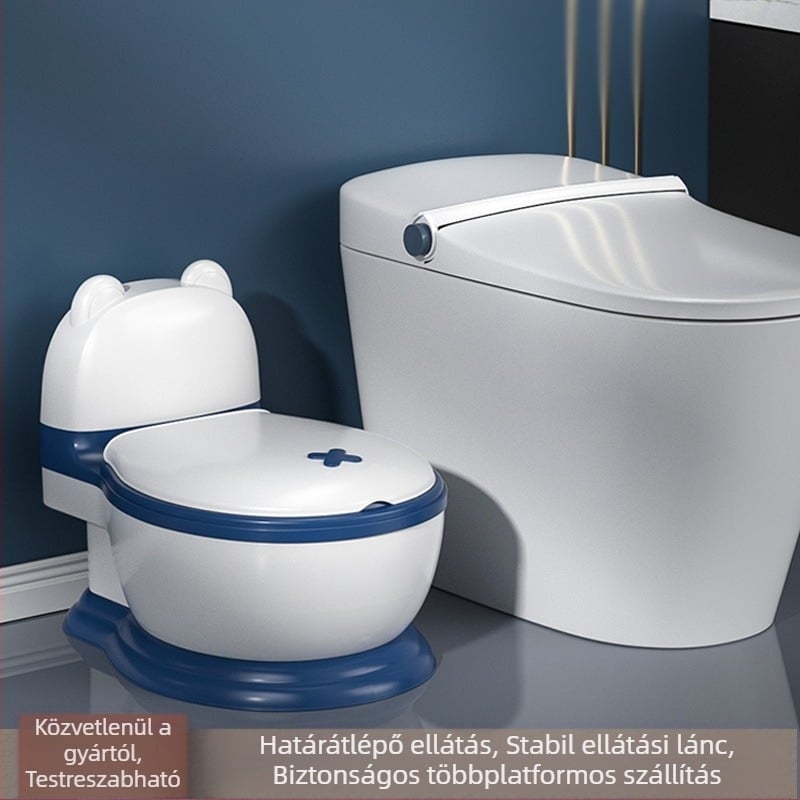 Baba bili Nagy háztartási gyerek WC Lány WC Baba Kisgyermek Gyerekek Mesterséges vizelet Vödör Fiú Vizelet