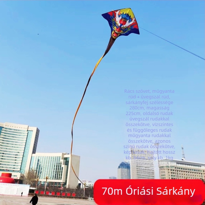 Új százlábú Jinwei Tianlong 11 méter 15 méter 30 méter 50 méter zöld kígyó hosszú farok nagy sárkány légy nagykereskedelmi jó légygyártók