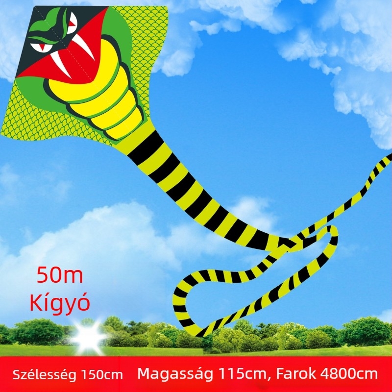 Új százlábú Jinwei Tianlong 11 méter 15 méter 30 méter 50 méter zöld kígyó hosszú farok nagy sárkány légy nagykereskedelmi jó légygyártók