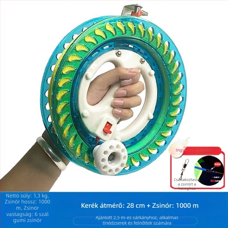 Új, könnyen kezelhető, önzáró, visszaforgásgátlós, felnőtt csapágyas, gyermekeknek való repülő kézi kerék