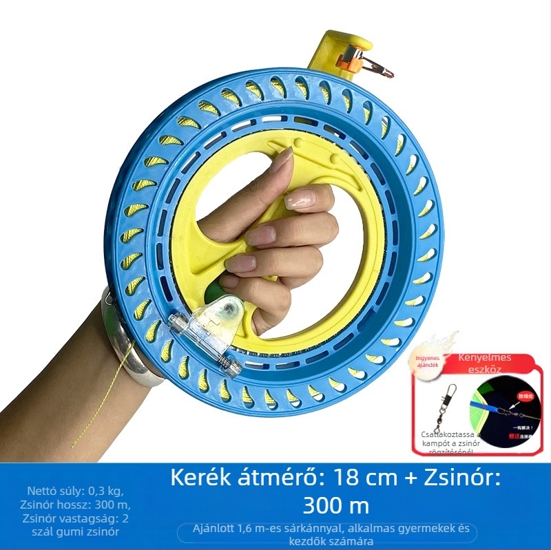 Új, könnyen kezelhető, önzáró, visszaforgásgátlós, felnőtt csapágyas, gyermekeknek való repülő kézi kerék