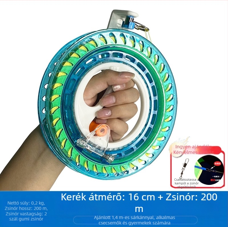 Új, könnyen kezelhető, önzáró, visszaforgásgátlós, felnőtt csapágyas, gyermekeknek való repülő kézi kerék