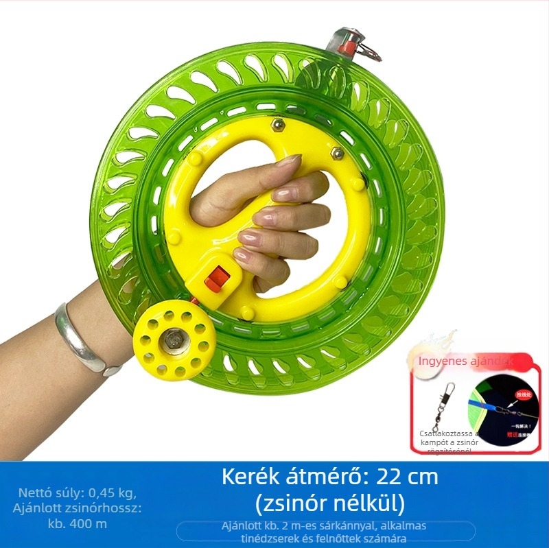 Új, könnyen kezelhető, önzáró, visszaforgásgátlós, felnőtt csapágyas, gyermekeknek való repülő kézi kerék